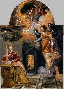 GRECO, El Annunciation oil painting artist